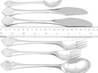 Lotus Pattern Cutlery Set