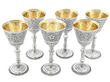 Sterling Silver Goblets Set of 6