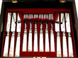 Antique Silver Dessert Service