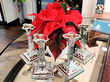 Silver Piano Candle Holders