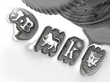 Sterling Silver Peppers Boxed Hallmarks 