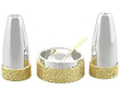 Vintage Condiment Set in Silver