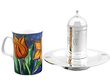 Unusual Communion Set in Silver 