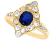 Sapphire and Diamond Dress Ring