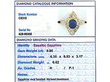 Sapphire and Diamond Marquise Ring Card