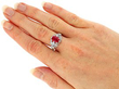 Antique Burmese Ruby Ring Wearing