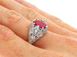 Burmese Ruby Ring Wearing