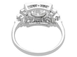 Art Deco Style Platinum Diamond Ring