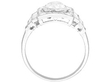 Art Deco Style Diamond Ring in Platinum