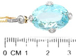 Antique Aquamarine and Diamond Pendant Necklace
