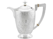 Austro Hungarian Silver Tea Set on Tray