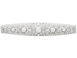 Art Deco Diamond Bar Brooch for Sale