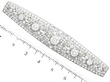 Art Deco Diamond Bar Brooch for Sale