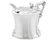 Antique Silver Mustard Pot and Spoon
