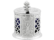 Silver Mustard Pot