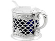 Silver Mustard Pot