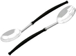 Victorian Salad Servers