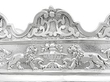 Victorian Silver Bowl in Monteith Style detail