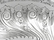 Victorian Silver Bowl in Monteith Style detail