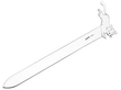 Silver Letter Opener Engraved