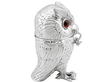 Owl Mustard Pot with Mouse Spoon and Liner