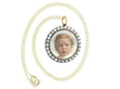 Antique Portrait Pendant with Diamonds