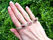 Garnet and Citrine Bracelet in Gold
