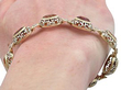 Garnet and Citrine Bracelet in Gold