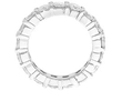 Size H Eternity Ring in Platinum for Sale