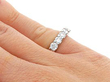 Diamond Eternity Ring Being Worn