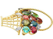  Vintage Flower Basket Brooch for Sale