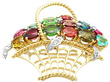 Vintage Zircon Brooch