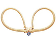 Sapphire Necklace Gold Vintage