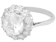 Platinum Cluster Ring