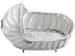 Sterling Silver Cradle Basket 