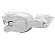 Sterling Silver Squirrel Condiment Set Underside