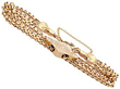 Victorian 9ct Gold Chain Bracelet for Sale