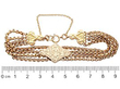 Victorian 9ct Gold Chain Bracelet for Sale Size 
