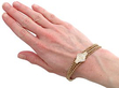 Wearing Victorian 9ct Gold Chain Bracelet for Sale