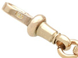 Albert Chain Necklace Gold for Sale fastening 