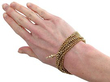 Longuard Chain Necklace in Yellow Gold Wearing