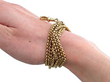 Longuard Chain Necklace in Yellow Gold Wearing