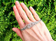 18ct white gold diamond bracelet outside 