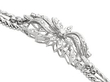 18ct white gold diamond bracelet