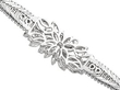 18ct white gold diamond bracelet