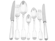 Fiddle Pattern Silver Cutlery Set