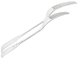 Fiddle Pattern Silver Cutlery Set