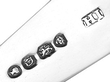Fiddle Pattern Silver Cutlery Set Hallmark