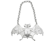 Antique Decanter Label Bat