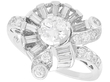 1950s Diamond Dress Ring for Sale